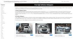 Desktop Screenshot of carwallpapersfordesktop.org